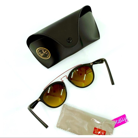 Ray Ban RB4257F Matte Black Sunglasses 55mm Italy - Picture 4 of 6